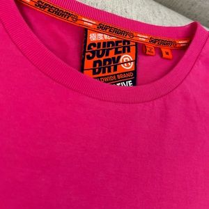 Fuscia Pink, Super Dry Tshirt size M